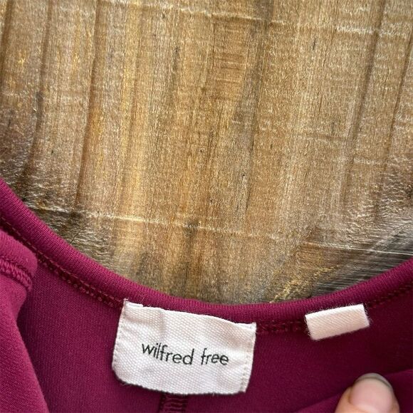 Wilfred Free Divinity Kick Flare Jumpsuit Size 2XS Aritzia - Picture 5 of 6